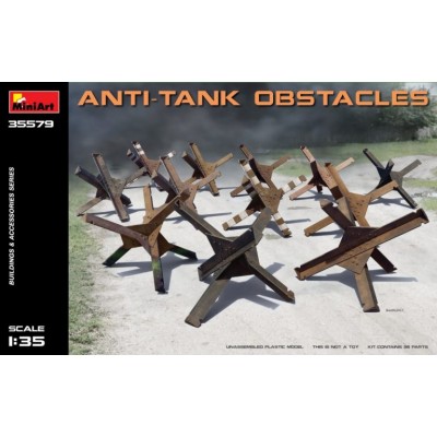 ANTI-TANK OBSTACLES - 1/35 SCALE - MINIART 35579